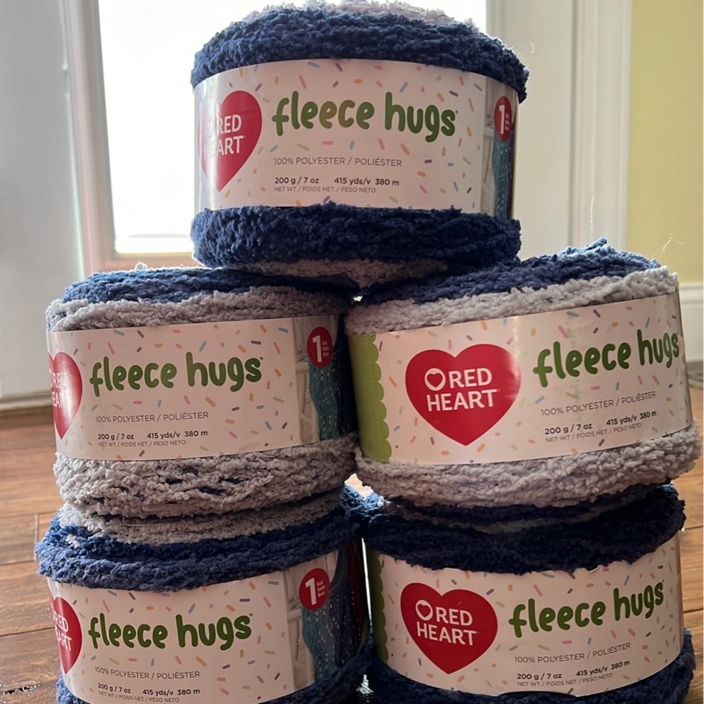 Red heart fleece Yarn